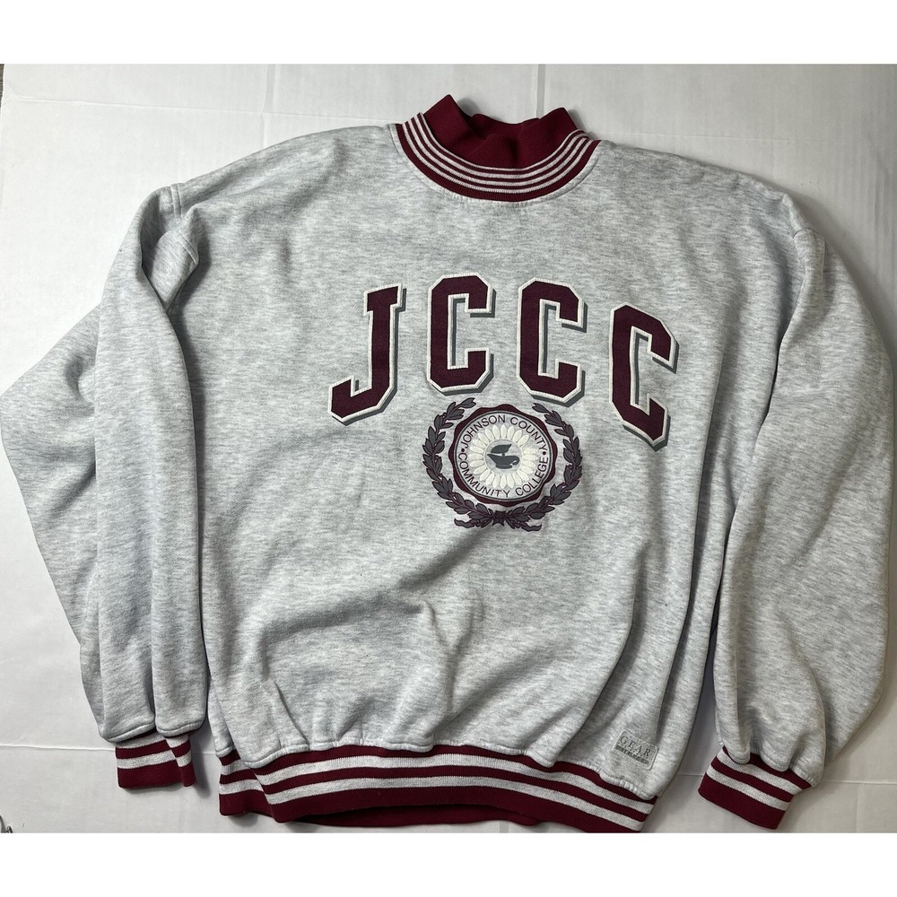 Vintage Gear For Sports Johnson County  College  Sweater‎ Large.